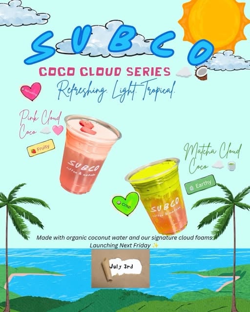 SUBCO Coffee & Matcha 1